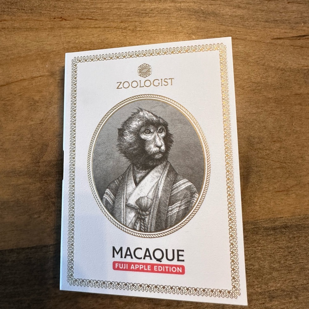 Zoologist Macaque Fuji Apple Edition